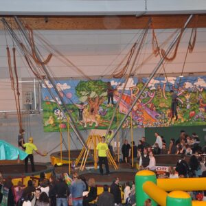Trampoline Élastique